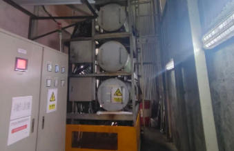 2025年12月2日深圳電子科技公司導(dǎo)熱油鍋爐系洗換油工程結(jié)束